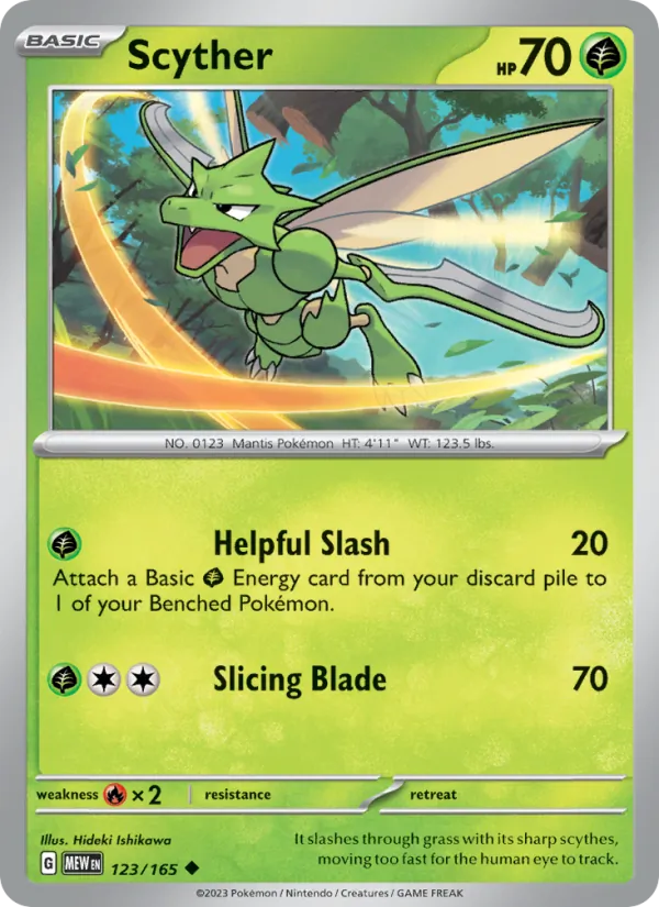 123 Scyther – 151