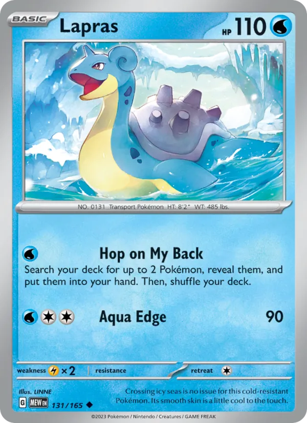 131 Lapras – 151