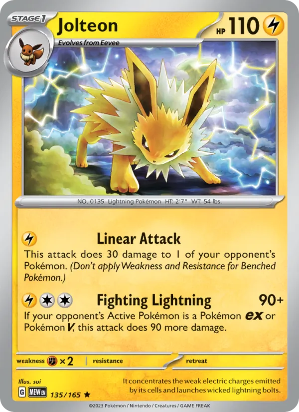 135 Jolteon – 151