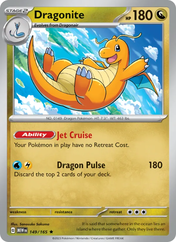 149 Dragonite – 151