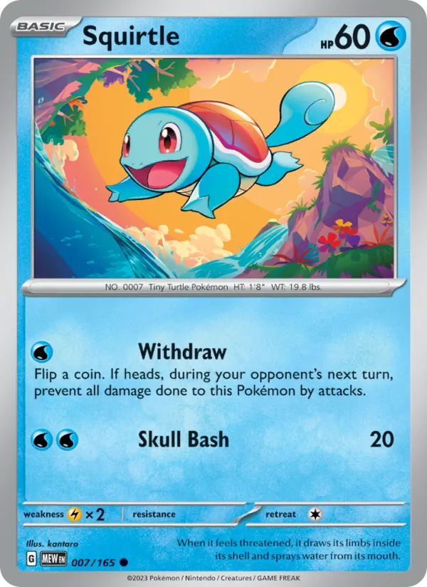 007-RH Squirtle – 151