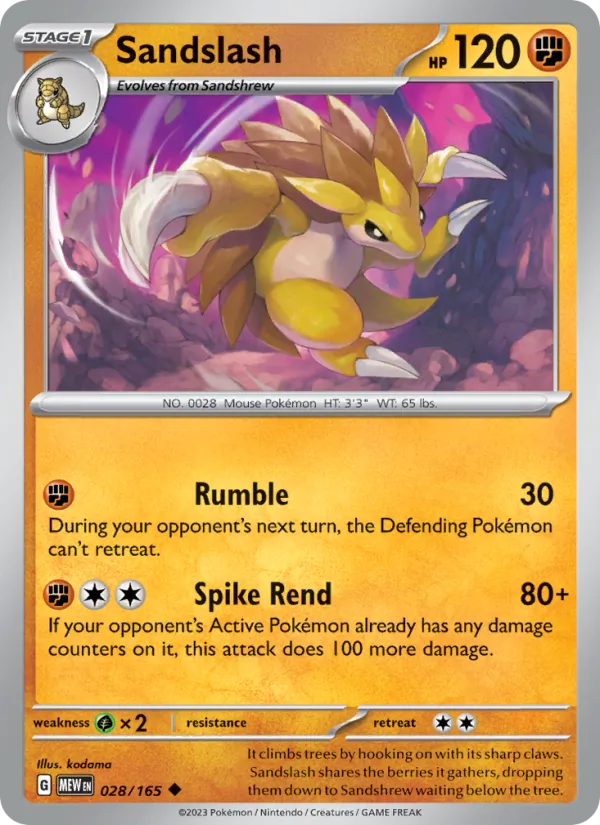 028-RH Sandslash – 151