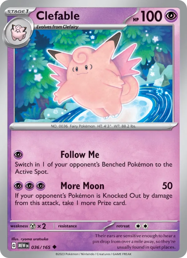 036-RH Clefable – 151