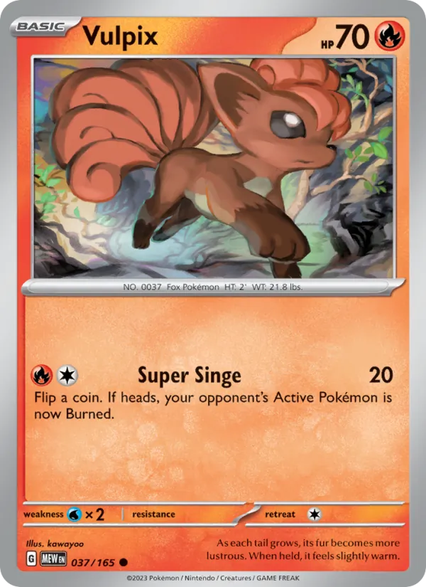 037-RH Vulpix – 151