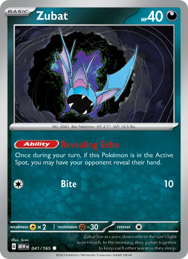 041-RH Zubat – 151