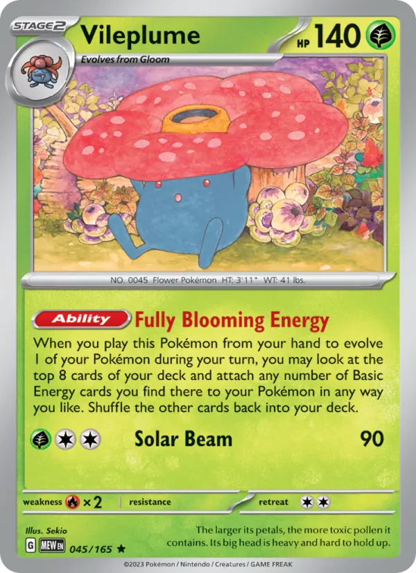 045-RH Vileplume – 151