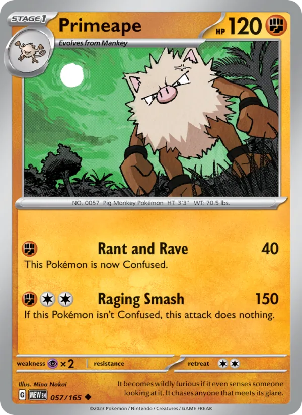 057-RH Primeape – 151