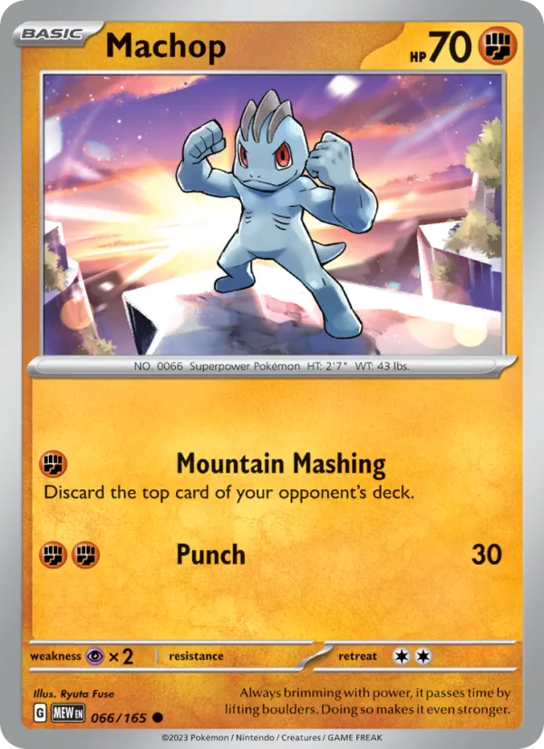 066-RH Machop – 151