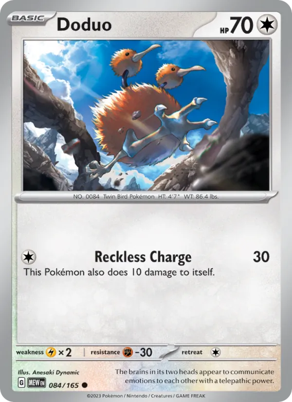 084-RH Doduo – 151