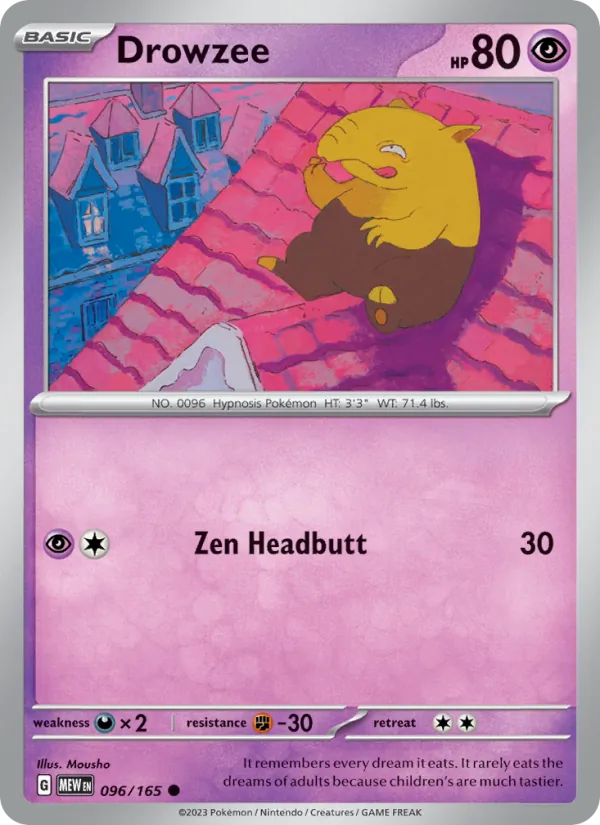 096-RH Drowzee – 151