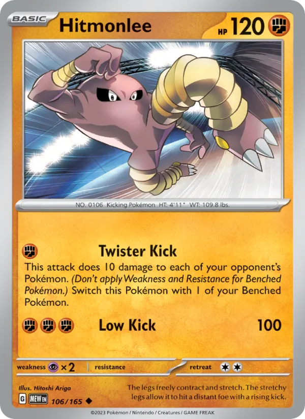 106-RH Hitmonlee – 151