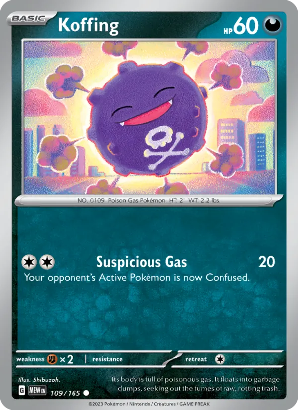 109-RH Koffing – 151