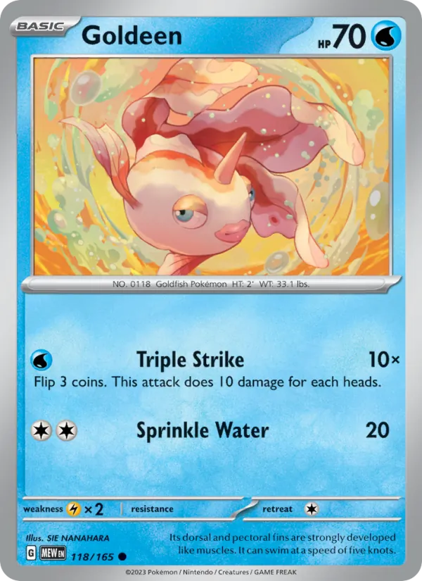 118-RH Goldeen – 151