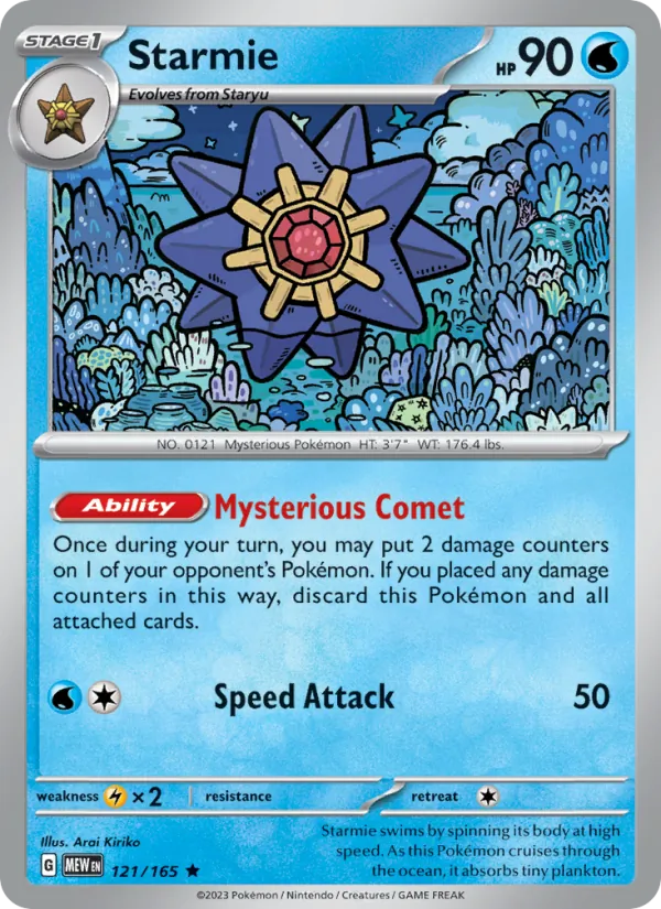 121-RH Starmie – 151