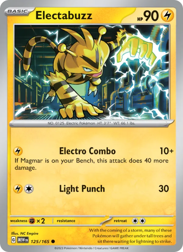 125-RH Electabuzz – 151