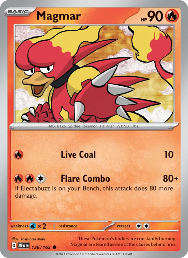 126-RH Magmar – 151