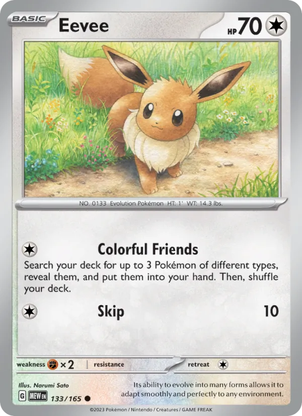 133-RH Eevee – 151