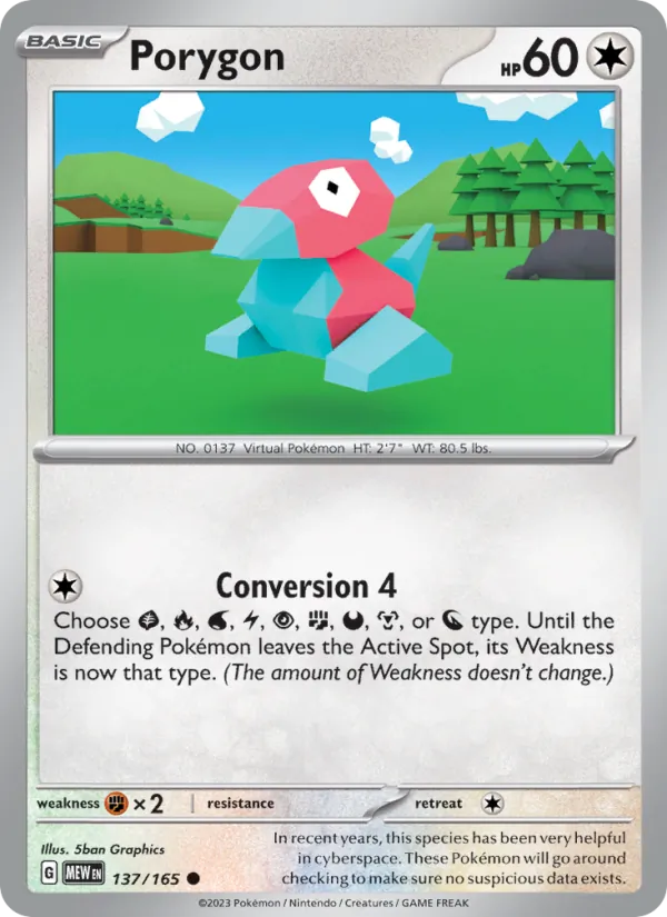 137-RH Porygon – 151
