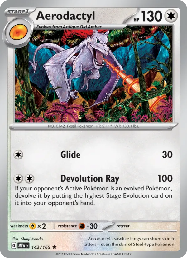 142-RH Aerodactyl – 151