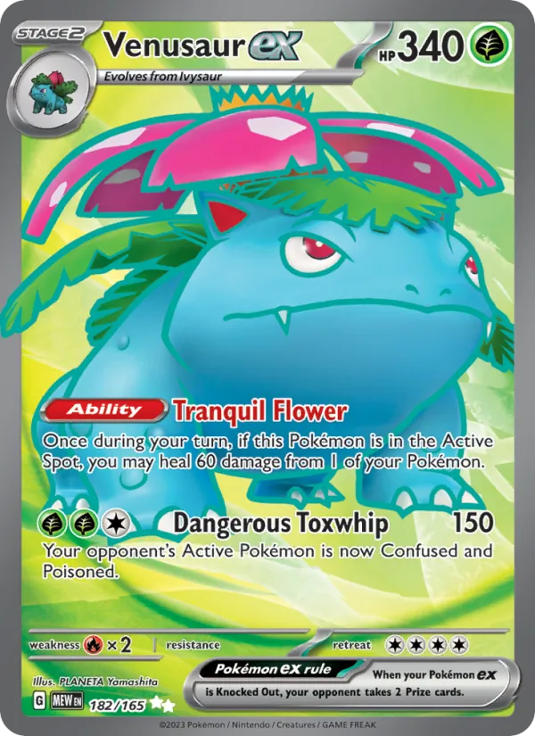 182 Venusaur ex – 151