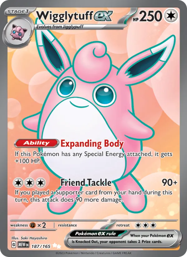 187 Wigglytuff ex – 151