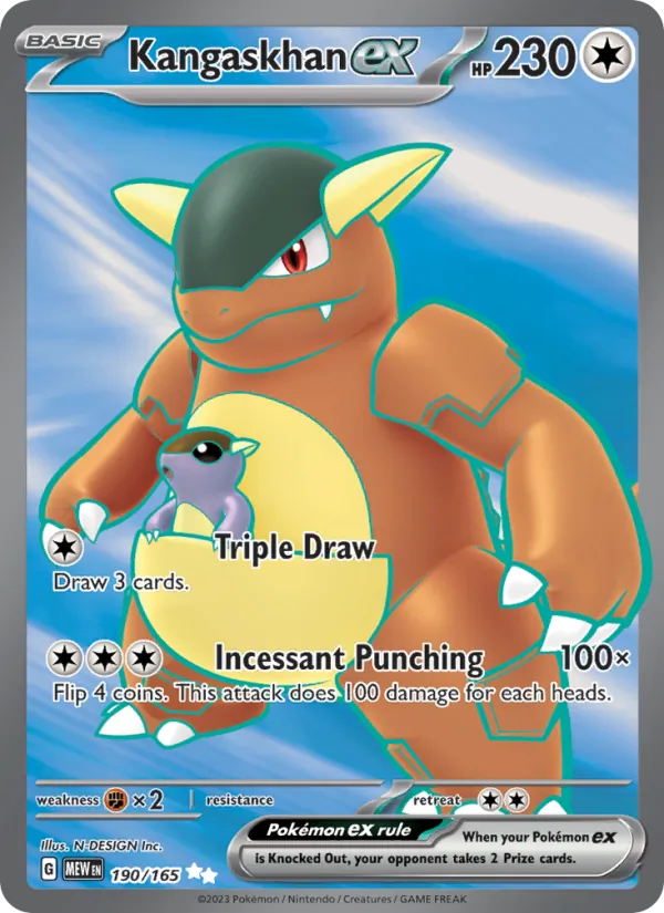 190 Kangaskhan ex – 151