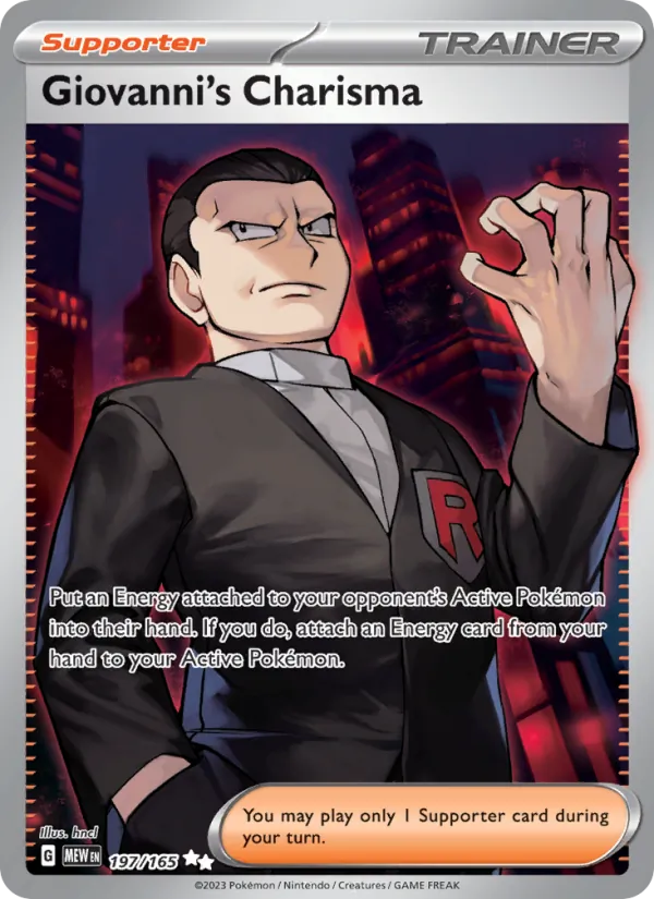 197 Giovanni's Charisma – 151