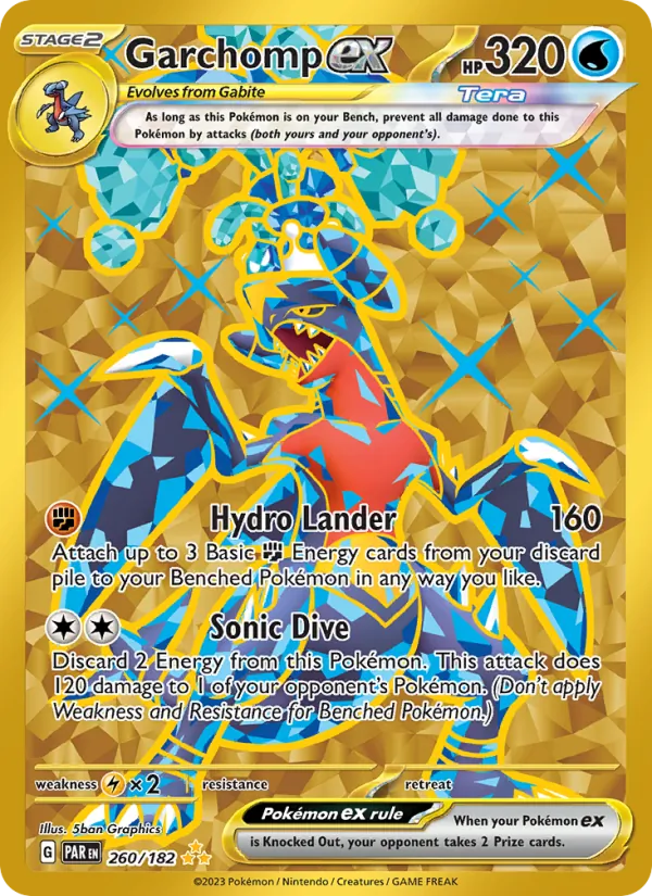 260 Garchomp ex – Paradox Rift