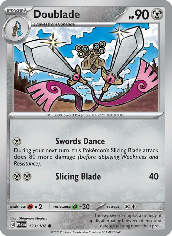 133 Doublade – Paradox Rift