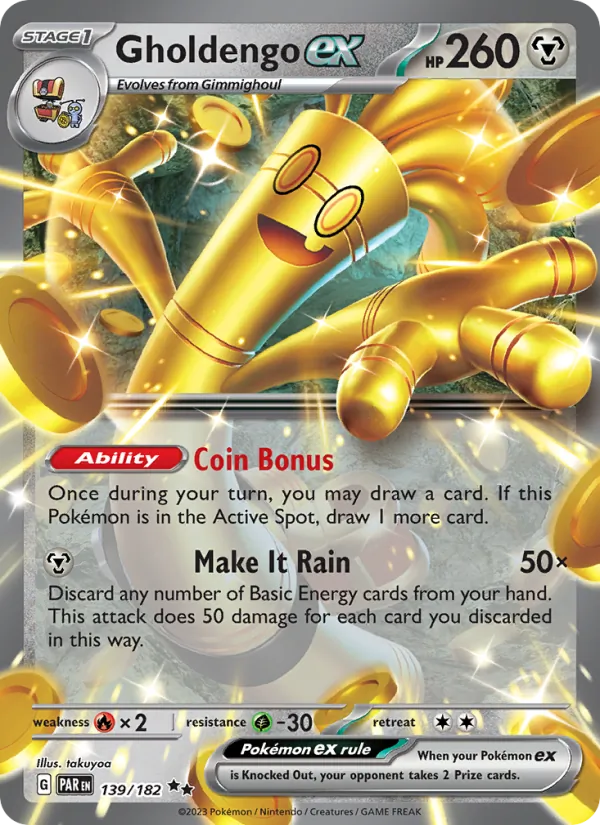 139 Gholdengo ex – Paradox Rift