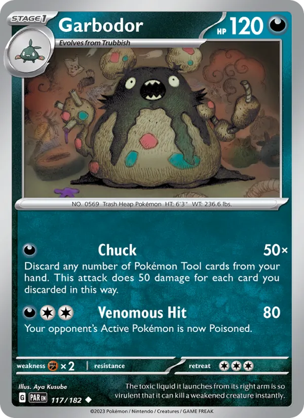 117-RH Garbodor – Paradox Rift