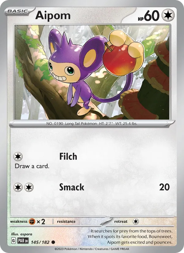 145-RH Aipom – Paradox Rift