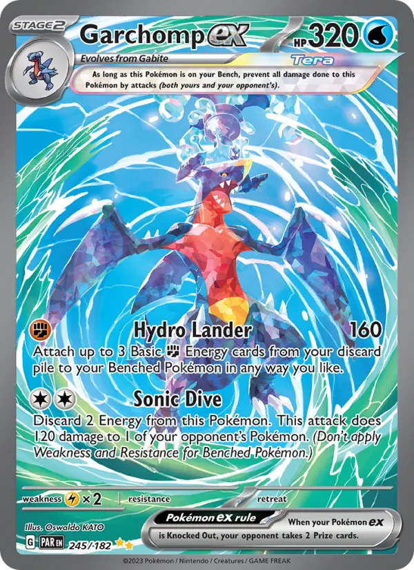 245 Garchomp ex – Paradox Rift
