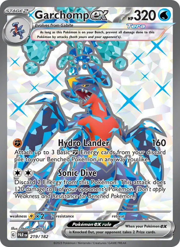 219 Garchomp ex – Paradox Rift