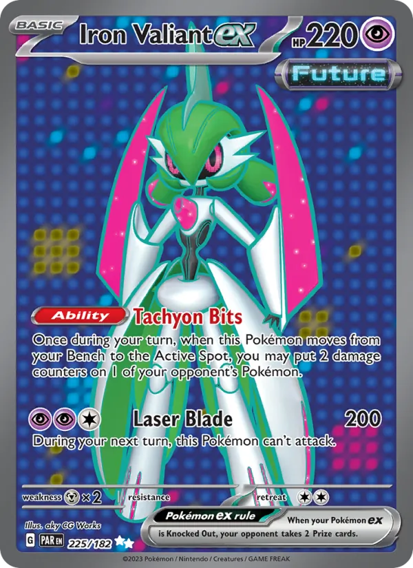 225 Iron Valiant ex – Paradox Rift