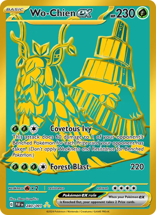 240 Wo-Chien ex – Paldean Fates