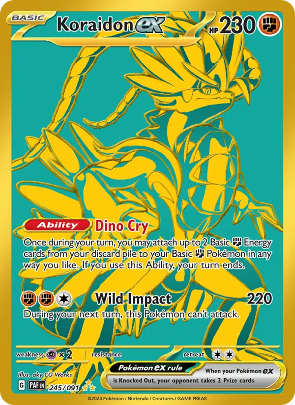 245 Koraidon ex – Paldean Fates