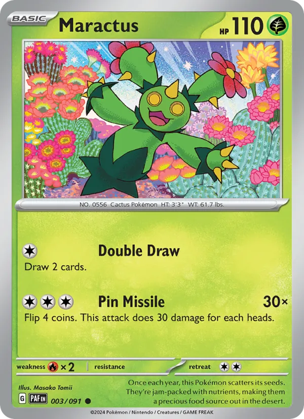 003 Maractus – Paldean Fates