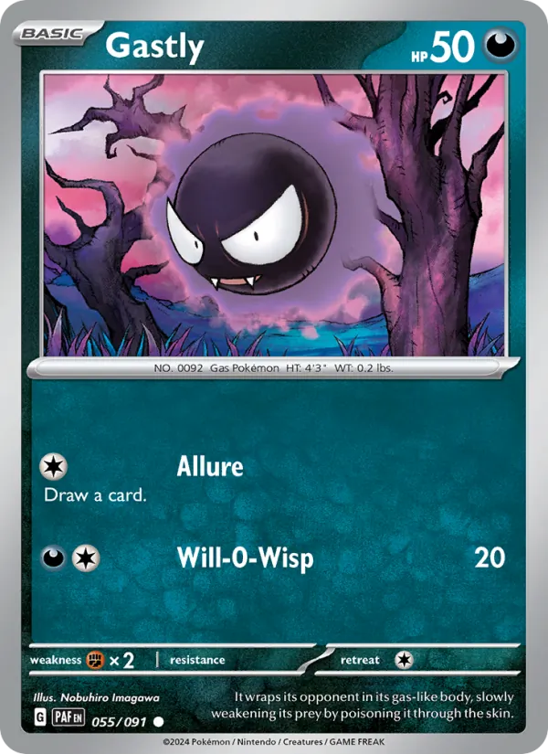 055 Gastly – Paldean Fates