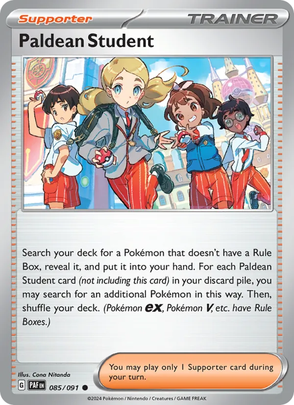 085 Paldean Student – Paldean Fates