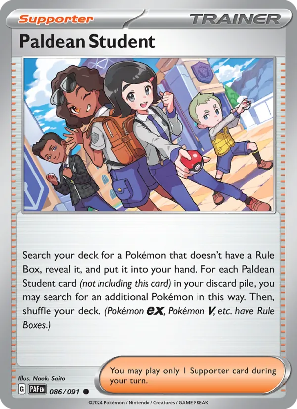 086 Paldean Student – Paldean Fates