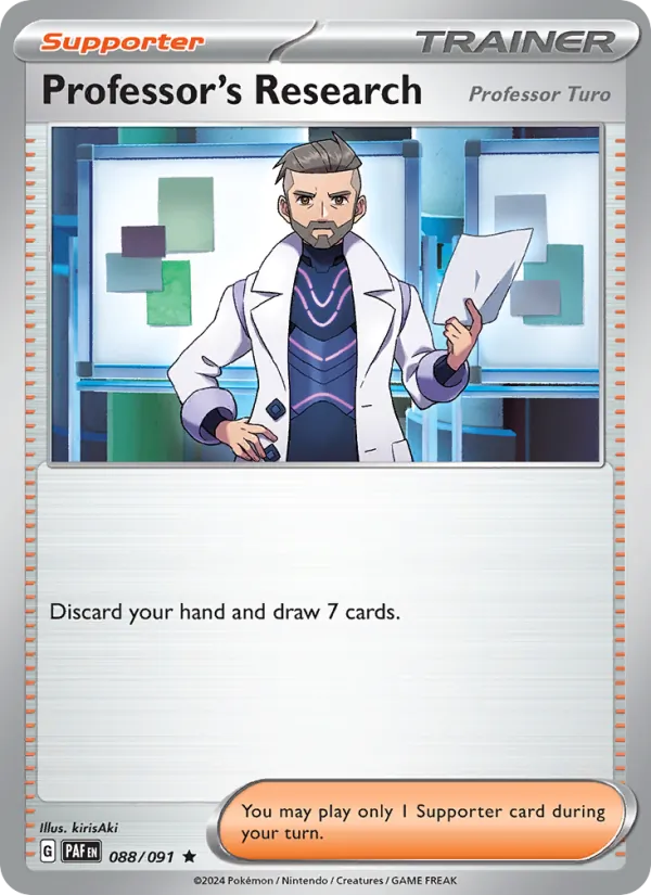 088 Professor's Research – Paldean Fates