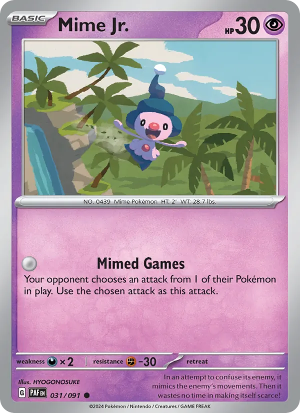 031-RH Mime Jr. – Paldean Fates