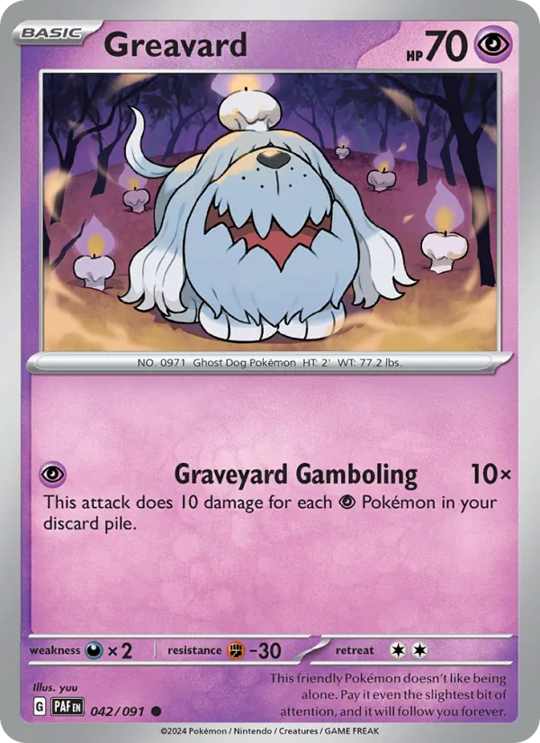 042-RH Greavard – Paldean Fates