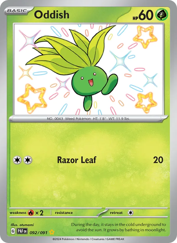 092 Oddish – Paldean Fates