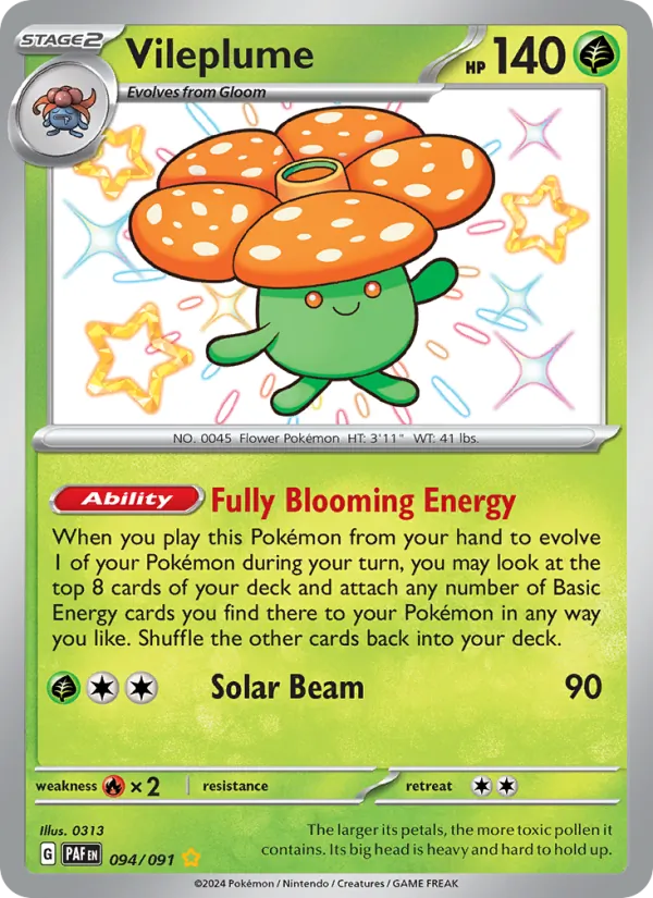 094 Vileplume – Paldean Fates