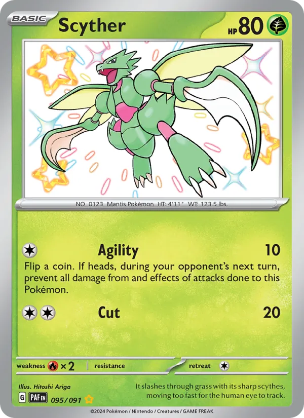 095 Scyther – Paldean Fates