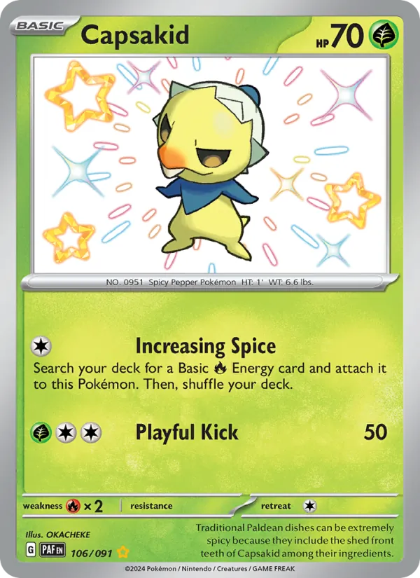 106 Capsakid – Paldean Fates