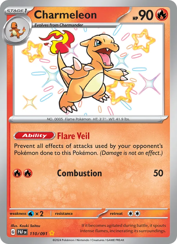 110 Charmeleon – Paldean Fates