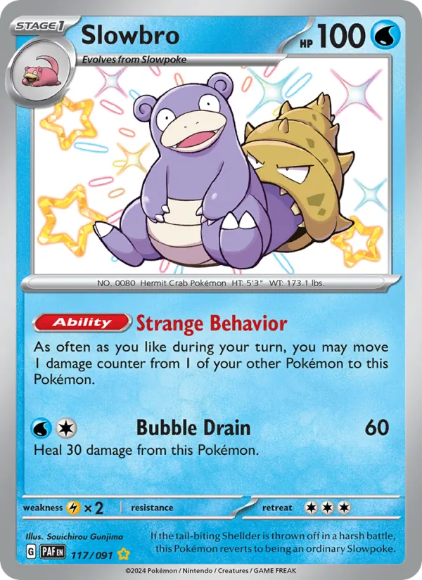 117 Slowbro – Paldean Fates